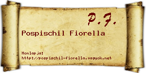 Pospischil Fiorella névjegykártya